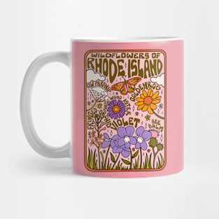 Rhode Island Wildflowers Mug